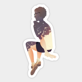 HQ: Summer Sky Sticker